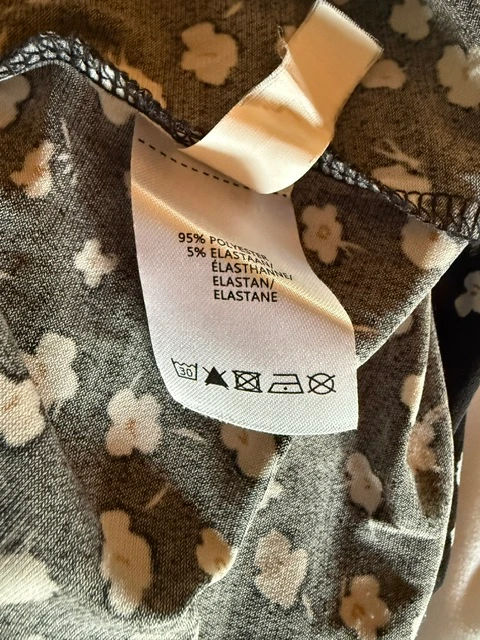 CoCo Bella Zwarte Jurk met Bloemenprint Maat XL – photo 4